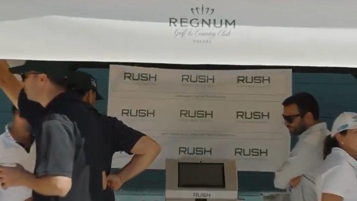 Beş saniyelik servis bu kez golf sahasında: RUSH-DESK, Regnum Golf Ankara'da